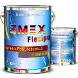 Pachet Vopsea Poliuretanica ?Emex Flexipol? - Verde - Bid. 4 Kg + Intaritor - Bid. 1 Kg